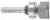 Amana 45561 Mortising Bit for Bottom Cleaning Bit with Upper Bearing - 3/4" Cutting Diameter; 7/16" Cutting Height; 1/4" Shank Diameter; 2-1/4" Overall Length; 2 Flute, Carbide Tipped