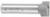 Amana 45562 Mortising Bit for Bottom Cleaning - 3/4" Cutting Diameter; 7/16" Cutting Height; 1/2" Shank Diameter; 2-1/2" Overall Length; Up Shear, 2 Flute, Carbide Tipped