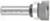 Amana 45565 Mortising Bit for Bottom Cleaning Bit with Upper Bearing - 1" Cutting Diameter; 7/16" Cutting Height; 1/2" Shank Diameter; 2-1/2" Overall Length; 2 Flute, Carbide Tipped