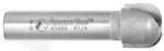 Amana 45984 Bowl & Tray Router Bit - 1/4" Radius; 3/4" Cutting Diameter; 5/8" Cutting Height; 1/2" Shank Diameter; 2-5/8" Overall Length; 2 Flute Carbide Tipped