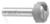 Amana 45986 Bowl & Tray Router Bit - 1/4" Radius; 1-1/8" Cutting Diameter; 5/8" Cutting Height; 1/2" Shank Diameter; 2-5/8" Overall Length; 2 Flute Carbide Tipped
