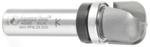 Amana 45990 Bowl & Tray Router Bit With Shank-Mounted Bearing - 1/4" Radius; 3/4" Cutting Diameter; 5/8" Cutting Height; 1/2" Shank Diameter; 2-5/8" Overall Length; 2 Flute Carbide Tipped