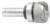 Amana 45992 Bowl & Tray Router Bit With Shank-Mounted Bearing - 1/4" Radius; 1-1/8" Cutting Diameter; 5/8" Cutting Height; 1/2" Shank Diameter; 2-5/8" Overall Length; 2 Flute Carbide Tipped