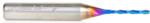 Magnate 46009-K Spektra Up-Cut Spiral Plunge Router Bit - 1/16" Cutting Diameter; 1/2" Cutting Height; 1/4" Shank Diameter; 2" Overall Length; 2 Flute; nACo Ceramic Coating Solid Carbide