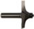 MAGNATE 4601 Table Top Edge Router Bit, Thumbnail - 1" Cutting Depth; 3/4" Cutting Height; 1/2" Shank Diameter; 2" Shank Length; 2-1/2" Overall Diameter; 2-Flute Carbide Tipped