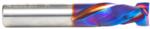 Magnate 46019-K Spektra Compression Spiral 2 Flute Router Bit - 1/2" Cutting Diameter; 1" Cutting Height; 1/4" Up-Cut; 1/2" Shank Diameter; 3" Overall Length; nACo Ceramic Coating Solid Carbide