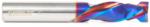 Magnate 46023-K Spektra Compression Spiral 2 Flute Router Bit - 1/2" Cutting Diameter; 1-3/8" Cutting Height; .200" Up-Cut; 1/2" Shank Diameter; 3-1/2" Overall Length; nACo Ceramic Coating Solid Carbide