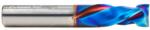 Magnate 46027-K Spektra Compression Spiral 2 Flute Router Bit - 12mm Cutting Diameter; 25mm Cutting Height; 6.35mm (1/4") Up-Cut; 12mm Shank Diameter; 76mm Overall Length; nACo Ceramic Coating Solid Carbide