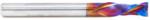 Magnate 46029-K Spektra Compression Spiral 2 Flute Router Bit - 1/4" Cutting Diameter; 5/8" Cutting Height; 3/16" Up-Cut; 1/4" Shank Diameter; 2-1/2" Overall Length; nACo Ceramic Coating Solid Carbide