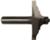 MAGNATE 4603 Table Top Edge Router Bit, Classic Ogee - 1" Cutting Depth; 3/4" Cutting Height; 1/2" Shank Diameter; 2" Shank Length; 2-1/2" Overall Diameter; 2-Flute Carbide Tipped