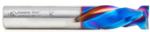 Magnate 46034-K Spektra Compression Spiral 2 Flute Router Bit - 1/2" Cutting Diameter; 1" Cutting Height; 3/16" Up-Cut; 1/2" Shank Diameter; 3" Overall Length; nACo Ceramic Coating Solid Carbide