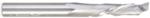 Amana 46036 Compression Spiral Router Bit for MDF - 1/4" Cutting Diameter; 1" Cutting Height; 1/4" Shank Diameter; 2-1/2" Overall Length; Single Flute Solid Carbide