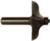 MAGNATE 4605 Table Top Edge Router Bit, Traditional - 1" Cutting Depth; 3/4" Cutting Height; 1/2" Shank Diameter; 2" Shank Length; 2-1/2" Overall Diameter; 2-Flute Carbide Tipped