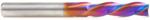 Magnate 46054-K Spektra Down-Cut Spiral Plunge Router Bit - 1/4" Cutting Diameter; 1" Cutting Height; 1/4" Shank Diameter; 2-1/2" Overall Length; 3 Flute; nACo Ceramic Coating Solid Carbide