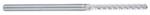 Amana 46088 Composite Cutting Router Bit - 1/8" Cutting Diameter; 1" Cutting Height; 1/8" Shank Diameter; 2" Overall Length; Ultra-Fine; End Mill Point Diamond Pattern