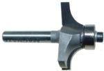 MAGNATE 4611 Table Top Edge Router Bit, Thumbnail - 7/16" Cutting Depth; 3/8" Cutting Height; 1/4" Shank Diameter; 1-1/2" Shank Length; 1-3/8" Overall Diameter; 2-Flute Carbide Tipped