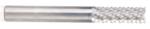 Amana 46110-M Composite Cutting Router Bit - 6.0mm Cutting Diameter; 18mm Cutting Height; 6mm Shank Diameter; 50mm Overall Length; Fine; End Mill Point Diamond Pattern