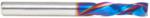 Magnate 46170-K Spektra Compression Spiral 2 Flute Router Bit - 1/4" Cutting Diameter; 7/8" Cutting Height; 7mm Up-Cut; 1/4" Shank Diameter; 2-1/2" Overall Length; nACo Ceramic Coating Solid Carbide