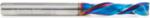 Magnate 46175-K Spektra Compression Spiral 2 Flute Router Bit - 6mm Cutting Diameter; 25mm Cutting Height; 7mm Up-Cut; 6mm Shank Diameter; 64mm Overall Length; nACo Ceramic Coating Solid Carbide