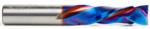 Magnate 46190-K Spektra Compression Spiral 2 Flute Router Bit - 1/2" Cutting Diameter; 1-5/8" Cutting Height; 13mm Up-Cut; 1/2" Shank Diameter; 3-1/2" Overall Length; nACo Ceramic Coating Solid Carbide