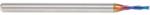Magnate 46213-K Spektra Down-Cut Spiral Plunge Router Bit - 1/16" Cutting Diameter; 1/4" Cutting Height; 1/8" Shank Diameter; 2" Overall Length; 2 Flute; nACo Ceramic Coating Solid Carbide