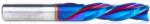 Magnate 46214-K Spektra Down-Cut Spiral Plunge Router Bit - 3/8" Cutting Diameter; 1-1/4" Cutting Height; 3/8" Shank Diameter; 3" Overall Length; 3 Flute; nACo Ceramic Coating Solid Carbide