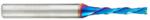 Magnate 46225-K Spektra Down-Cut Spiral Plunge Router Bit - 1/8" Cutting Diameter; 13/16" Cutting Height; 1/4" Shank Diameter; 2-1/2" Overall Length; 2 Flute; nACo Ceramic Coating Solid Carbide