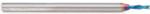 Magnate 46237-K Spektra Down-Cut Spiral Plunge Router Bit - 1/16" Cutting Diameter; 3/16" Cutting Height; 1/8" Shank Diameter; 2" Overall Length; 2 Flute; nACo Ceramic Coating Solid Carbide