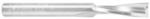 Amana 46313 Acrylic O-Flute Slow Spiral Bit - 1/4" Cutting Diameter; 3/4" Cutting Length; Up Cut; 1/4" Shank Diameter; 2-1/2" Overall Length; 2-Flute Solid Carbide