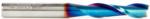 Magnate 46315-K Spektra Up-Cut Spiral Plunge Router Bit - 1/4" Cutting Diameter; 1" Cutting Height; 1/4" Shank Diameter; 2-1/2" Overall Length; 2 Flute; nACo Ceramic Coating Solid Carbide