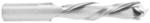 Amana 46360 Compression Spiral Mortising Router Bit - 1/2" Cutting Diameter; 2-1/8" Cutting Height; 1/2" Shank Diameter; 1/4" Up-Cut; 4" Overall Length; 2 Flute Solid Carbide