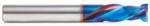 Magnate 46367-K Spektra Compression Spiral 2 Flute Router Bit - 3/8" Cutting Diameter; 7/8" Cutting Height; 1/8" Up-Cut; 3/8" Shank Diameter; 3" Overall Length; nACo Ceramic Coating Solid Carbide