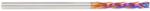 Magnate 46398-K Spektra Compression Spiral 3 Flute Router Bit - 1/8" Cutting Diameter; 13/16" Cutting Height; .188" Up-Cut; 1/8" Shank Diameter; 2-1/2" Overall Length; nACo Ceramic Coating Solid Carbide