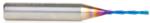Magnate 46403-K Spektra Down-Cut Spiral Plunge Router Bit - 1/16" Cutting Diameter; 1/2" Cutting Height; 1/4" Shank Diameter; 2" Overall Length; 2 Flute; nACo Ceramic Coating Solid Carbide