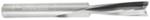 Amana 46411 Acrylic O-Flute Slow Spiral Bit - 1/4" Cutting Diameter; 1" Cutting Length; Down Cut; 1/4" Shank Diameter; 2-1/2" Overall Length; 2-Flute Solid Carbide