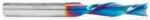 Magnate 46415-K Spektra Down-Cut Spiral Plunge Router Bit - 1/4" Cutting Diameter; 1" Cutting Height; 1/4" Shank Diameter; 2-1/2" Overall Length; 2 Flute; nACo Ceramic Coating Solid Carbide