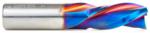 Magnate 46500-K Spektra Down-Cut Spiral Plunge Router Bit - 3/4" Cutting Diameter; 1-5/8" Cutting Height; 3/4" Shank Diameter; 4" Overall Length; 3 Flute; nACo Ceramic Coating Solid Carbide