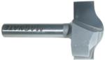 MAGNATE 4652 Ogee No-Drip Router Bit - 1" Cutting Diameter; 1/2" Cutting Height; 1/4" Shank Diameter; 1-1/4" Shank Length; 2-Flute Carbide Tipped