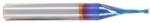 Magnate 46521-K Spektra Up-Cut Spiral Plunge Router Bit - 1/16" Cutting Diameter; 1/4" Cutting Height; 1/4" Shank Diameter; 2" Overall Length; 2 Flute; nACo Ceramic Coating Solid Carbide