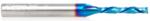 Magnate 46701-K Spektra Compression Spiral 2 Flute Router Bit - 1/8" Cutting Diameter; 13/16" Cutting Height; 7/32" Up-Cut; 1/4" Shank Diameter; 2-1/2" Overall Length; nACo Ceramic Coating Solid Carbide