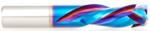 Magnate 46710-K Spektra Compression Spiral 3 Flute Router Bit - 1/2" Cutting Diameter; 1-1/4" Cutting Height; .3543" Up-Cut; 1/2" Shank Diameter; 3" Overall Length; nACo Ceramic Coating Solid Carbide