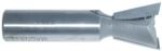 MAGNATE 469 14-Degree Dovetail Router Bit - 3/4" Cutting Diameter; 7/8" Cutting Height; 1/2" Shank Diameter; 2-1/2" Overall Length; Compatible with Legacy Mill for 90- or 120-degree indexed dovetail slots in 3-legged pedestals; 2-Flute Carbide Tipped
