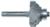 MAGNATE 4701 Classic Cove Router Bit - 5/32" Radius; 1/4" Shank Diameter; 1/2" Cutting Length; 1-1/8" Overall Diameter; 1-1/4" Shank Length; 2-Flute Carbide Tipped