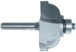 MAGNATE 4704 Classic Cove Router Bit - 3/8" Radius; 1/4" Shank Diameter; 3/4" Cutting Length; 1-5/8" Overall Diameter; 1-1/4" Shank Length; 2-Flute Carbide Tipped