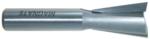 MAGNATE 471 8 Degree Dovetail Router Bit - 13/16" Cutting Diameter; 1-1/4" Cutting Height; 1/2" Shank Diameter; 3-1/4" Overall Length; Compatible for Leigh Dovetail; 2-Flute Carbide Tipped