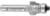 Amana 47152 No-File with Ball Bearing Guide Router Bit - 3/8" Cutting Height; 1/2" Shank Diameter; .059" (1.5mm) Radius; 1/2" Small Diameter; 2-1/8" Overall Length; 2 Flute, Carbide Tipped