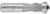 Amana 47194 Overhang Trim Router Bit - 1/2" Cutting Height; 1/2" Shank Diameter; 1/16" Overhang Depth; 1/2" Small Diameter; 2-5/8" Overall Length; 2 Flute with Ball Bearing, Carbide Tipped