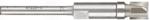 Amana 47223-S Template Plunge 2-Flute Router Bit - 1/4" Cutting Diameter; 1/4" Cutting Height; 1/8" Shank Diameter; 1-15/16" Overall Length; 47723 Bearing; With Upper Ball Bearing, Carbide Tipped
