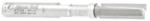 Amana 47224 Template Plunge 2-Flute Router Bit - 1/4" Cutting Diameter; 3/4" Cutting Height; 1/4" Shank Diameter; 2-7/16" Overall Length; 47723 Bearing; With Upper Ball Bearing, Carbide Tipped