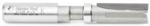 Amana 47228 Template Plunge 2-Flute Router Bit - 1/2" Cutting Diameter; 1-1/4" Cutting Height; 1/2" Shank Diameter; 3-1/2" Overall Length; 47701 Bearing; With Upper Ball Bearing, Carbide Tipped